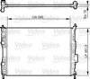 NISSA 21410JD00B Radiator, engine cooling